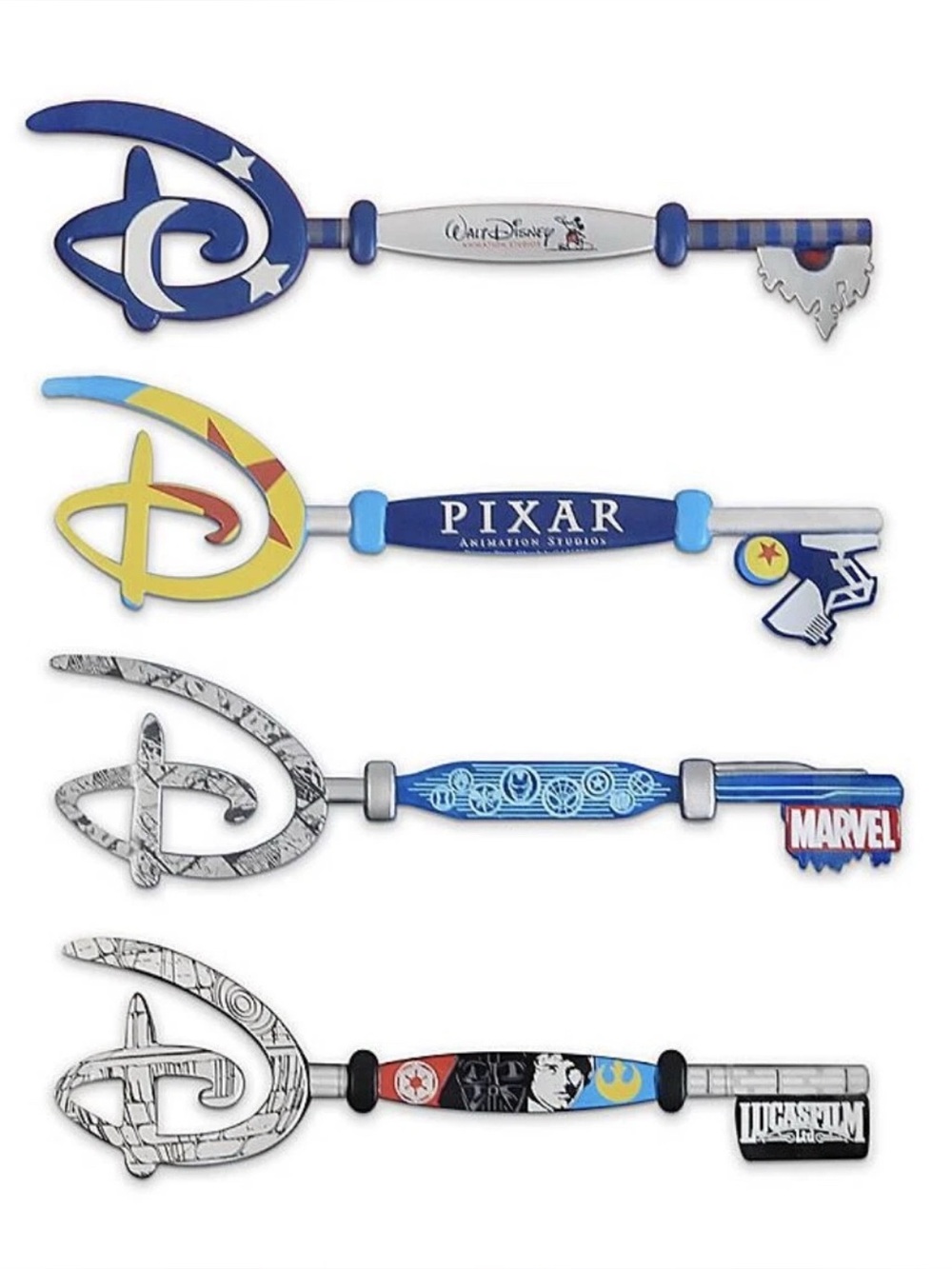 Disney Store Disney Studios Opening Ceremony Keys Collectibles